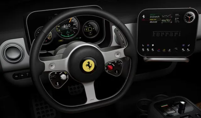 Ferrari'nin elektrikli canavarı Luce sahneye çıktı: Jony Ive imzalı retro kokpit şaşırttı!