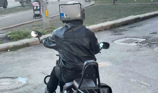 Eskişehir Trafiğinde Dikkat Çeken O Görüntü Şaşkına Çevirdi