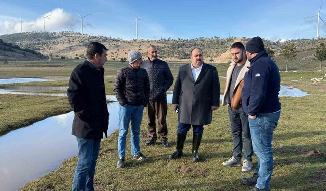 İnönü'deki su kaynakları incelendi