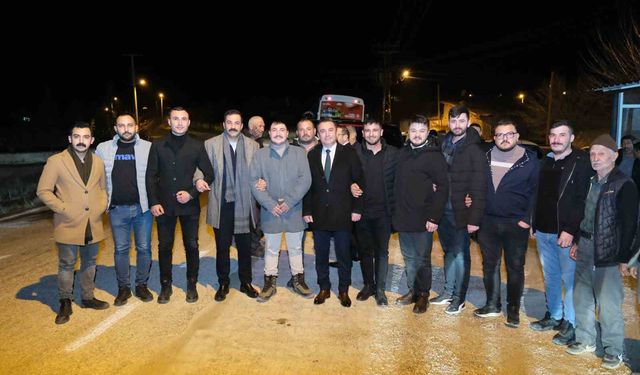 Sivrihisar'da Başkan Dökmeci Kırsal Mahalle Ziyaretlerini Sürdürüyor
