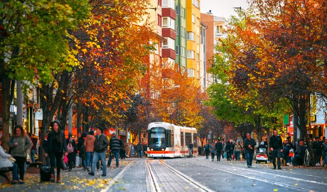 Eskişehir’de bahar havası erken geldi