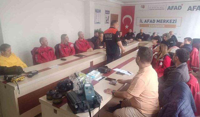 Eskişehir’de STK’lara Tehlikeli Maddelere Müdahale Eğitimi Verildi