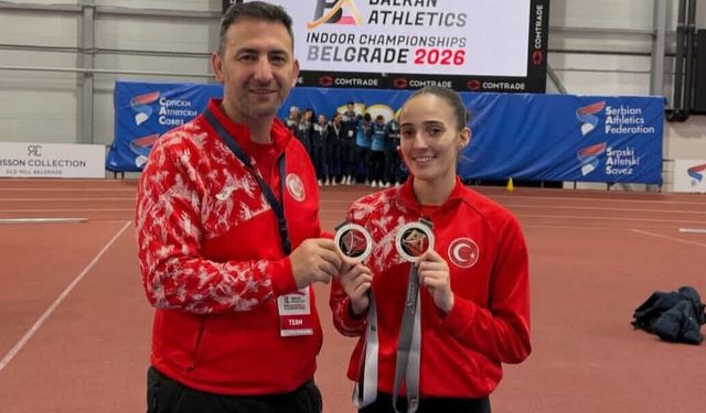 Eskişehirli Atlet Balkan’da Zirvede