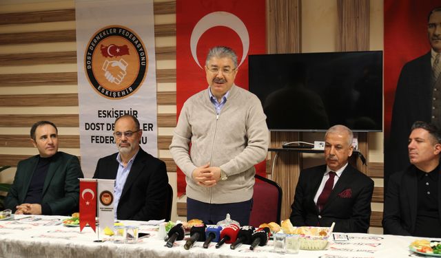 Vali Yılmaz Dost Dernekleriyle Bir Araya Geldi