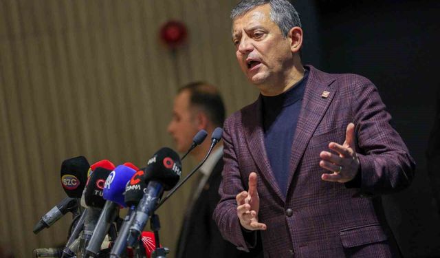 Özgür Özel: “Filistin İçin Verilen Mücadeleye Destek Verdik”