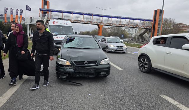 Eskişehir Çevreyolu'nda feci kaza: 2 ağır yaralı