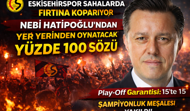 Nebi Hatipoğlu’ndan Yer Yerinden Oynatacak Yüzde 100 Sözü