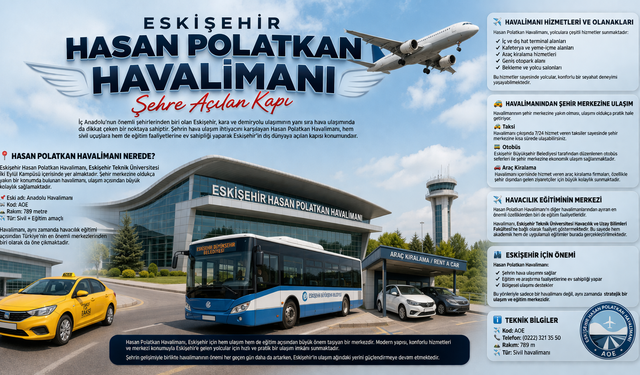 Eskişehir Hasan Polatkan Havalimanı: Şehre Açılan Modern Kapı