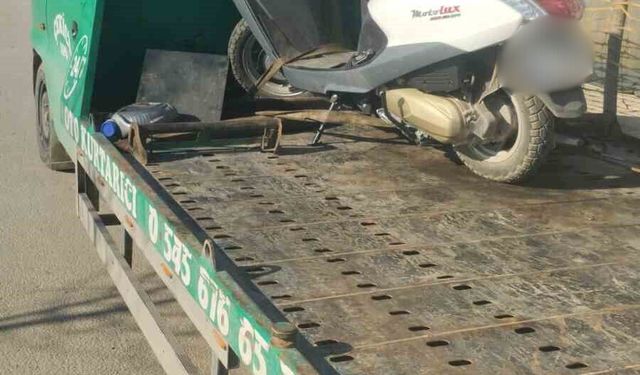 Seylap Cadde'sinde Kurye Kazası: 1 Yaralı