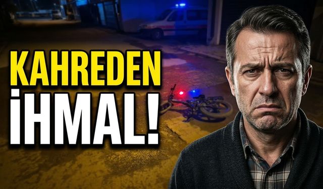 Çukura Takılan Bisiklet Faciası: Küçük Çocuk Kurtarılamadı