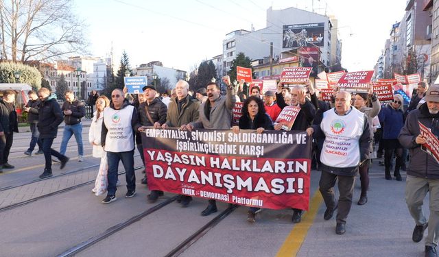 Eskişehir’de Savaş Protestosu: Tepkiler Yükseldi