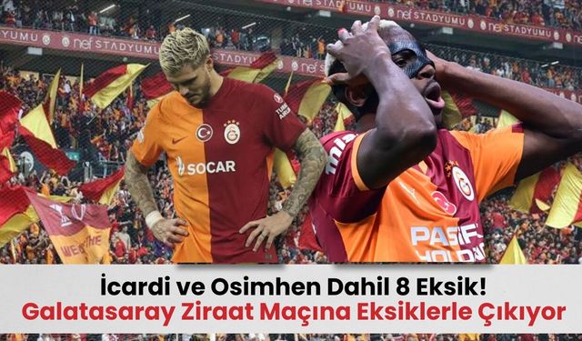 Galatasaray'da Alanya Alarmı: İşte Kadroya Alınmayan 8 Yıldız İsim!