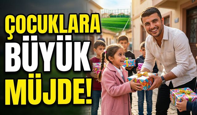 Eskişehir Kırka'da örnek davranış: Çocuklar ne istedi?