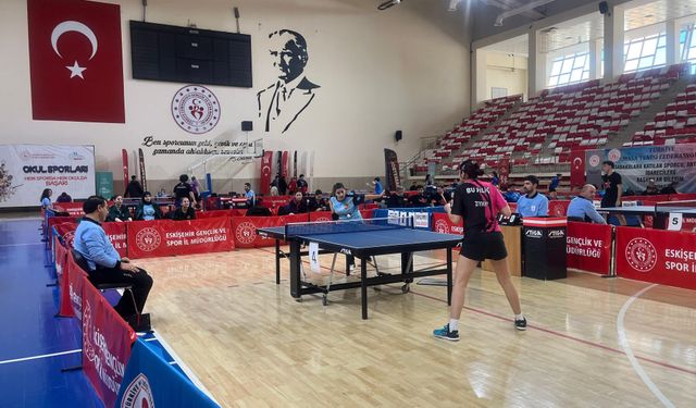 Eskişehir’de 3. Lig Masa Tenisi Heyecanı
