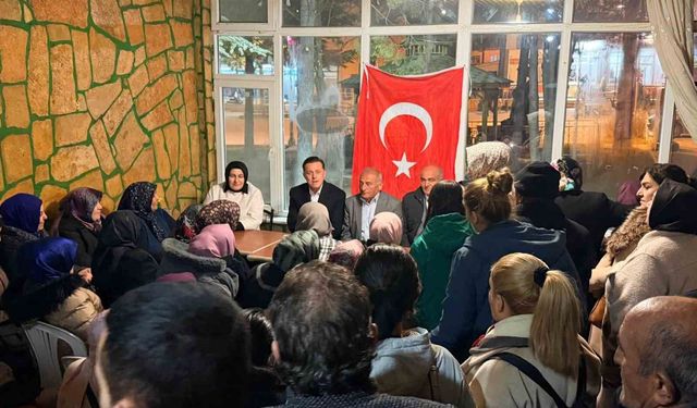 Milletvekili Hatipoğlu Han’da Muhtarlarla Bir Araya Geldi