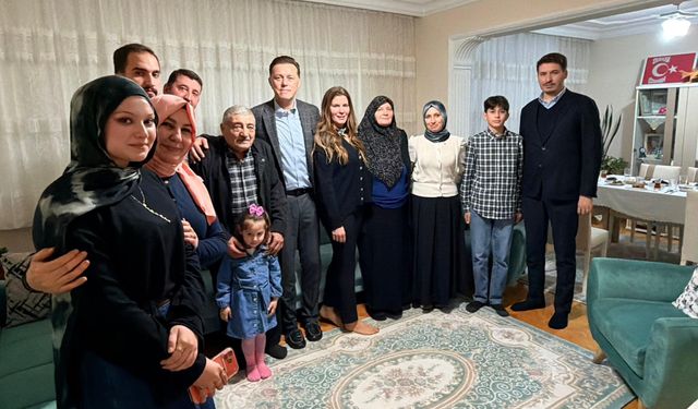 Milletvekili Hatipoğlu Şehit Ailesiyle İftarda Buluştu