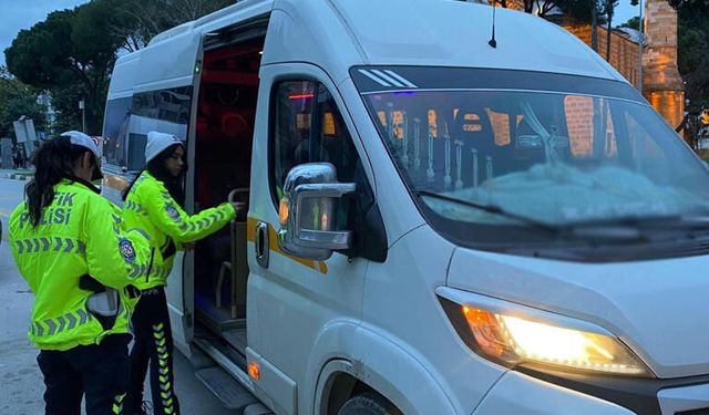 Eskişehir’de Okul Servisleri ve Çevresine Sıkı Denetim