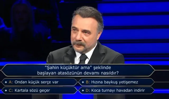 "Şahin küçüktür ama" şeklinde başlayan atasözünün devamı nasıldır?