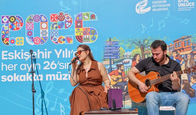 2026 Eskişehir Yılı’nda Sokaklar Müzikle Doldu