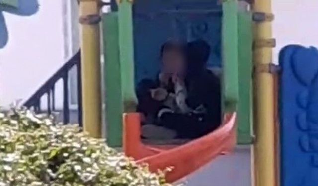 Yeşiltepe'de Çocuklar Tütün İçerken Yakalandı