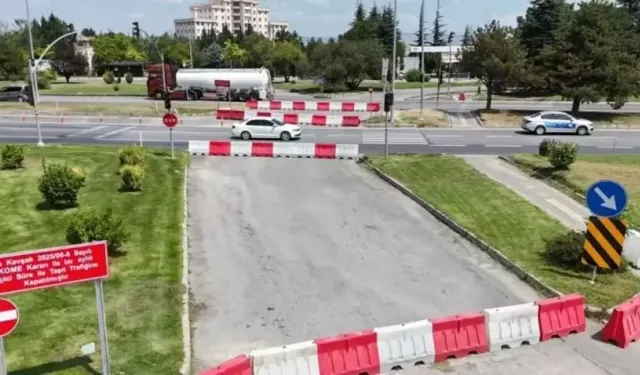 Tepebaşı Kavşağı’ndaki Kapatma Uygulaması O Tarihe Uzatıldı