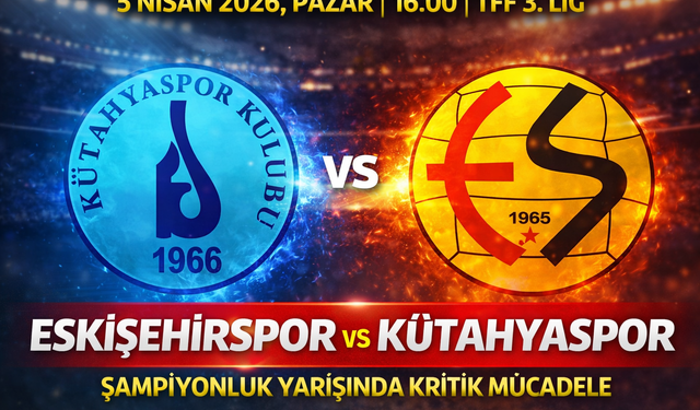 Eskişehirspor-Kütahyaspor maçı ne zaman, saat kaçta?