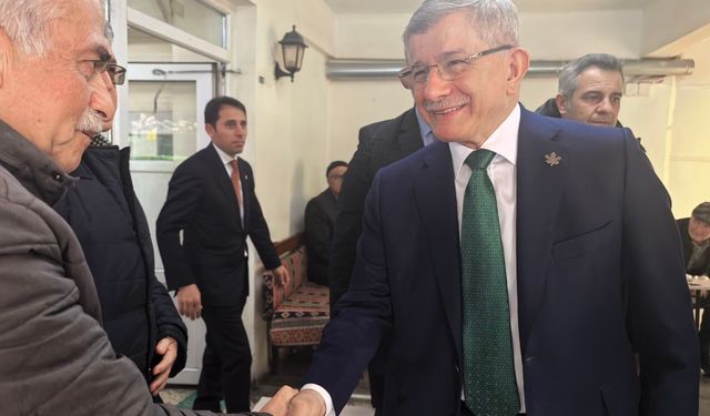 Gelecek Partisi Genel Başkanı Eskişehir'de