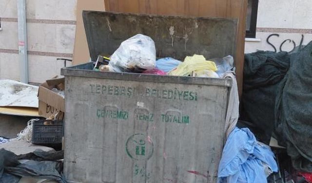 Eskibağlar’da Çöp Konteyneri Sorunu Tepki Çekiyor