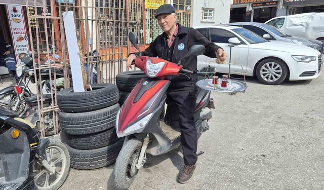 Eskişehir’de Çay Servisinin En İlginç Hali