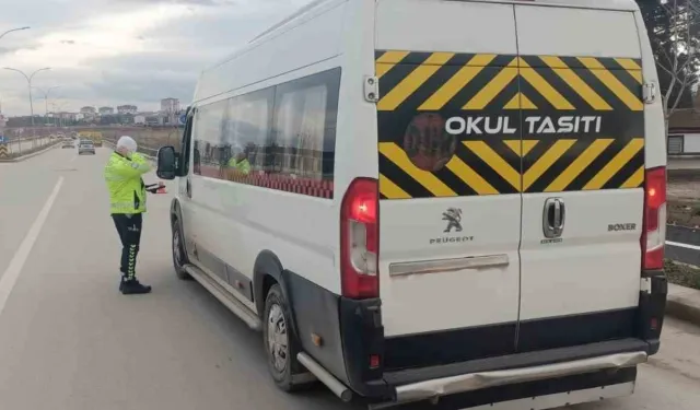 Eskişehir’de Okul Servislerine Sıkı Denetim