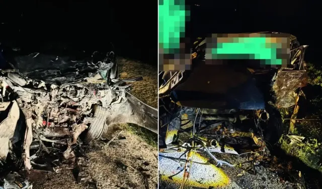Günyüzü Kaymakamı trafik kazası geçirdi: 1 ölü, 2 yaralı! Araçlar hurdaya döndü
