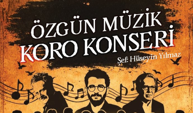 Özgün Müzik Koro Konseri Sanatseverlerle Buluşuyor