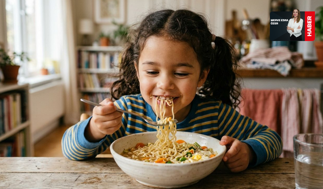 Çocukların Sevdiği Noodle Tehlike Saçıyor