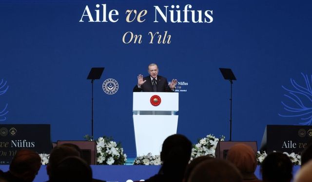 Erdoğan: "Doğurganlık Hızı Düşüyor, Rakamlar Tedirgin Edici"