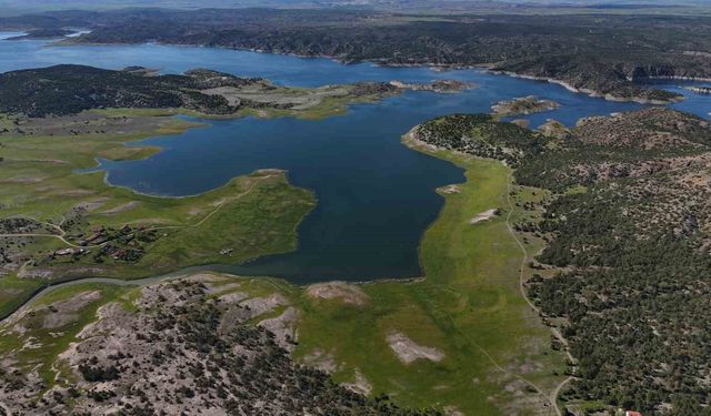Eskişehir'de Porsuk Barajı’na Yağışlar Can Suyu Oldu