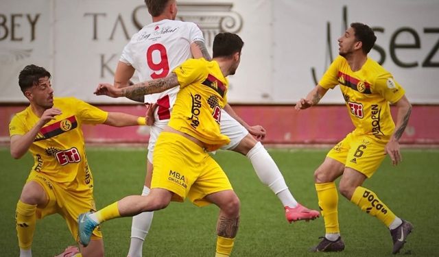 PLAY-OFF YOLUNDA SOĞUK DUŞ: ESKİŞEHİRSPOR AYVALIK’TA KAYIP!