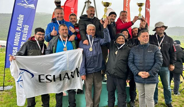 Hava Modelciliğinde Eskişehirli Sporcular Türkiye Şampiyonu Oldu