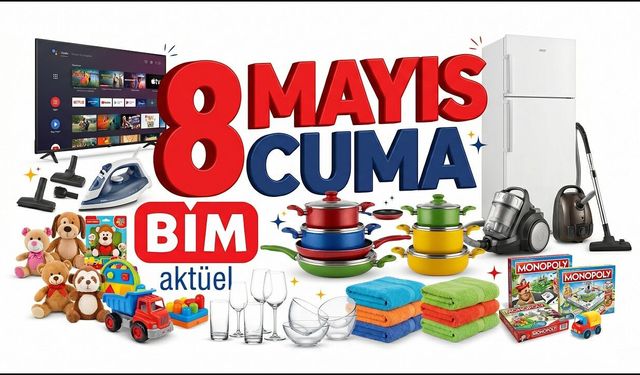 Bim'den Piyasayı Sallayan 8 Mayıs Bombası! Dev Televizyonlar, Beyaz Eşyalar Ve Mutfak Gereçlerinde Şok Fiyatlar: Bu İndirimler Evinizin Kaderini Değiştirecek