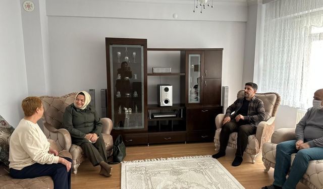 Milletvekili Gürcan Bayram Öncesi Hane Ziyaretinde Bulundu