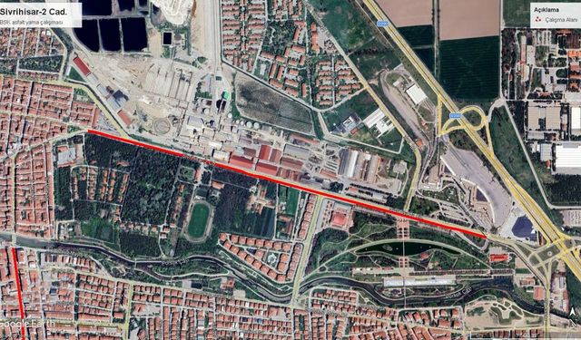 Sürücüler Dikkat! Eskişehir'in O Caddesi Trafiğe Kapatılacak