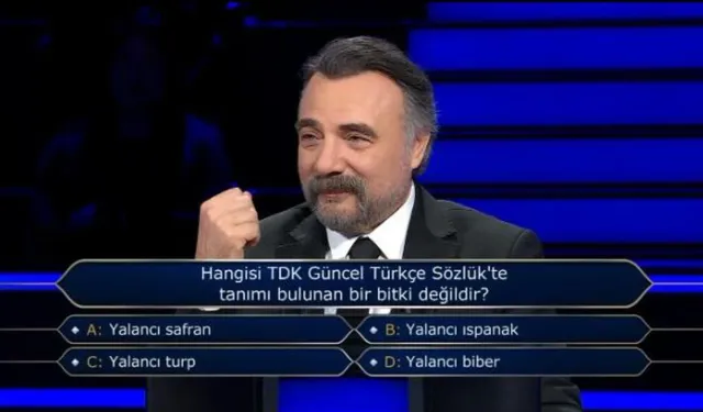 Hangisi TDK Güncel Türkçe Sözlük'te tanımı bulunan bir bitki değildir? TDK’da yalancı safran, yalancı ıspanak, yalancı turp, yalancı biber var mı?