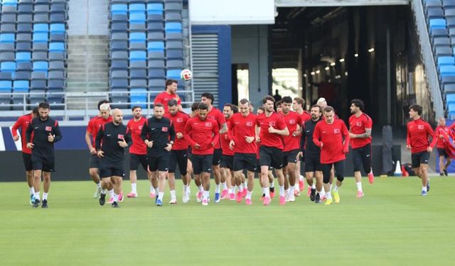A Milli Futbol Takımı, Los Angeles'taki ilk antrenmanını yaptı