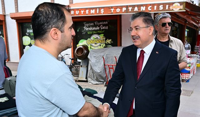 Vali Erdinç Yılmaz’dan Esnafa Samimi Ziyaretler