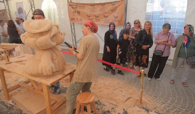 Ahşap Heykel Festivali Bugün Kapılarını Açıyor