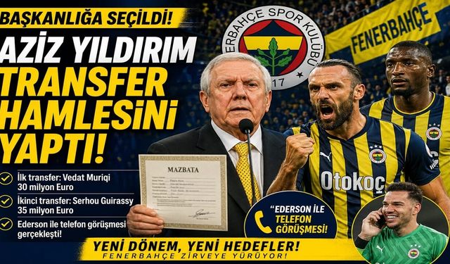 Başkanlığa Seçildi! Aziz Yıldırım Transfer Hamlesini Yaptı!