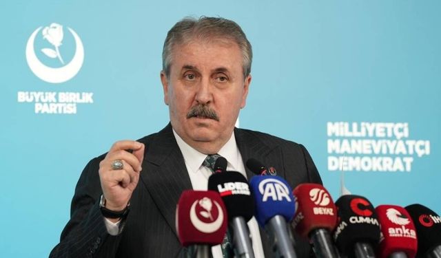 BBP Kurultayı'nda Destici'den Önemli Mesajlar