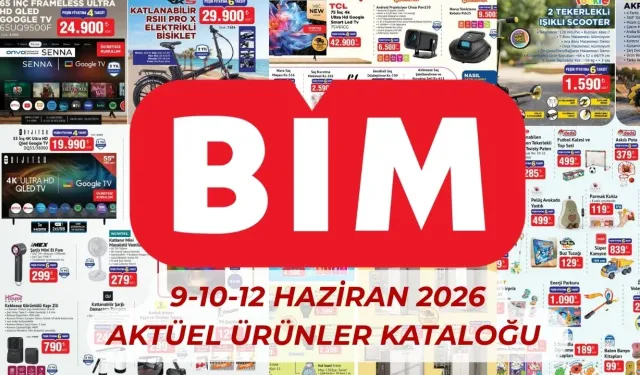 BİM’DE 9 HAZİRAN ÇILGINLIĞI: BU SALI REKOR KIRACAK 119 ÜRÜNLÜK DEV LİSTE SIZDI!