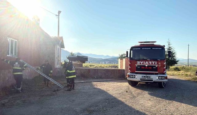 Eskişehir'de Müzikholde Yangın Çıktı