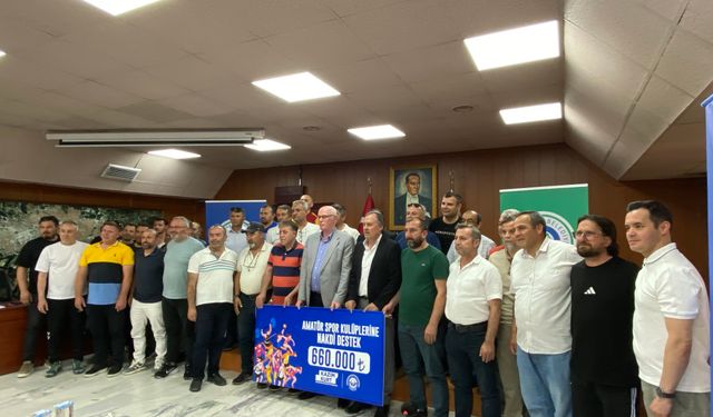 Odunpazarı’ndan Amatör Kulüplere 660 Bin TL Destek