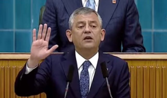 Özgür Özel TBMM’de Grup Toplantısında Konuştu